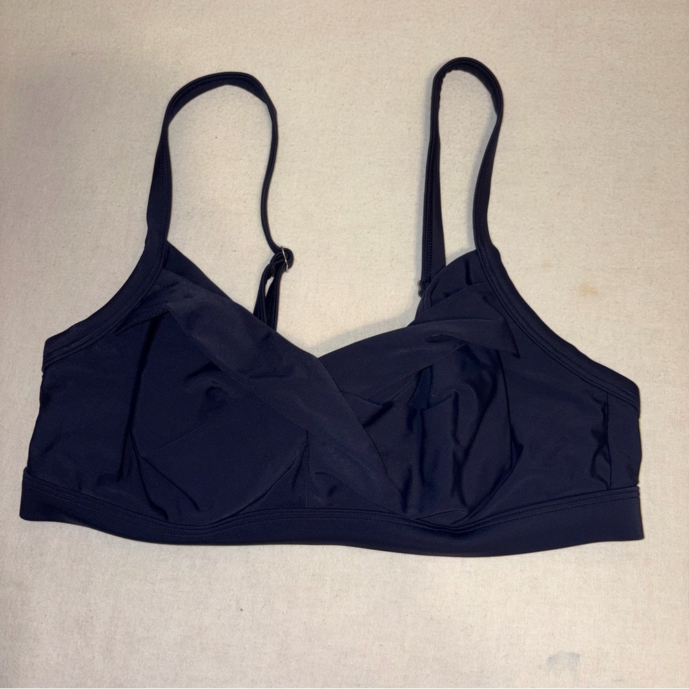 Athleta Twister Underwire Bikini Top Navy 34B/C Navy 964874